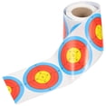 thumbnail image 4 of Milisten 1 Roll Sports Target Spot Adhesive Target Labels Fluorescent Target Sticker Adhesive Target Stickers, 4 of 5