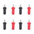 thumbnail image 4 of Conector 10 Conjuntos 4 mm Soldado de plátano de Latón Linterera Masculina Tipo de Linterta Roja y Negra J.10013, 4 of 7