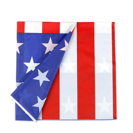 

On Sale! Pedty 1X Stars and Stripes Wallpaper High Quality Rectangular American Flag Design Plastic Tablecloth American Star and Striped Table Cloth Disposable Plastic Tablecloth July 4Th 137X274Cm