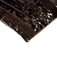 thumbnail image 2 of Natural Torino Madrid Cowhide Pillow | Choco/gold | 12"x20", 2 of 4