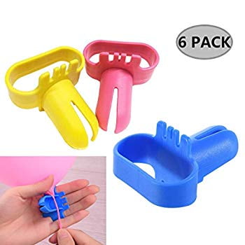 Balloon Tie Tool Set of 6, Balloon Tying Tool Device -Knotting Faster and  Save Time, Great Fits for Helium Tanks, Balloon Column Arc
