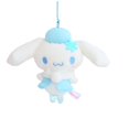 thumbnail image 1 of Anime Kuromi Felpa Llavero Sanrio Melody Cinnamoroll Wishmemell Pochacco Hello Kitty Peluche Juguetes Colgante Regalo Fivean unisex, 1 of 2