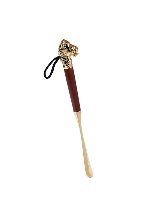 Long Metal Shoe With Wood Handle And 32cm(12.60in)