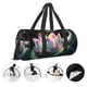 thumbnail image 3 of Easygdp Snake Holding A Lotus Bolsa de Viaje, Bolsa de Mano, Bolsa de Gimnasio, Bolsa de Equipaje para Viaje, 3 of 6