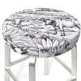thumbnail image 3 of Fotbe Country Farm Scene Stool Covers Round,Waterproof Round Bar Stool Covers Bar Chair Covers Washable Stool Cushion Slipcover for 12-14 Inch Chair-, 3 of 7
