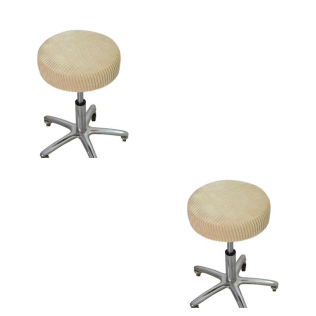 Billuyoard Taburete de bar con estilo Funda de cojín para asiento de silla 04 Beige 40cm 2Conjunto