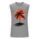 thumbnail image 3 of Camiseta sin mangas de cuello redondo para hombre, jersey deportivo de alta elasticidad, cuello redondo, sin mangas, ropa deportiva para hombre musculoso, camiseta sin mangas de algodón para hombre, 3 of 5