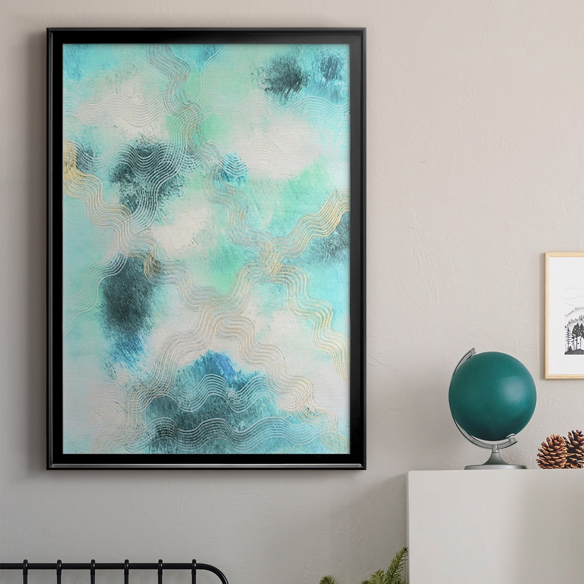 Blue Shift I Premium Framed Print, in Gold, Black, or Silver - Ready to Hang