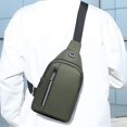 thumbnail image 6 of Crossbody Bag for Womens Mens Multipurpose Sling Bags Chest Shoulder T Sling Purse Strap Travel Bag with Earphone Hole, 6 of 8