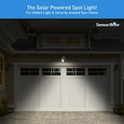 Sensor Brite Solar Powered Black Motion Activated Outdoor Integrated LED (SSSL-MC4)