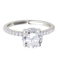thumbnail image 2 of Aonejewelry 14K White Gold 0.75 Carat Halo Diamond Exquisite Wedding Engagement Ring, 2 of 4
