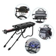 thumbnail image 5 of VARUN Semi-Quick Release Adjustable Bicycle Cargo Rack Bicycle Back Bicycle Luggage Rack Maximum Load 110 lbs Black, 5 of 7