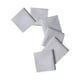 thumbnail image 4 of Juego de 6 uds de pañuelos blancos sólidos, pañuelos de algodón, pañuelos cuadrados de bolsillo para manualidades, pañuelos suaves para hombre para el Salvador Dali Pañuelos Blanco Puro, 4 of 9