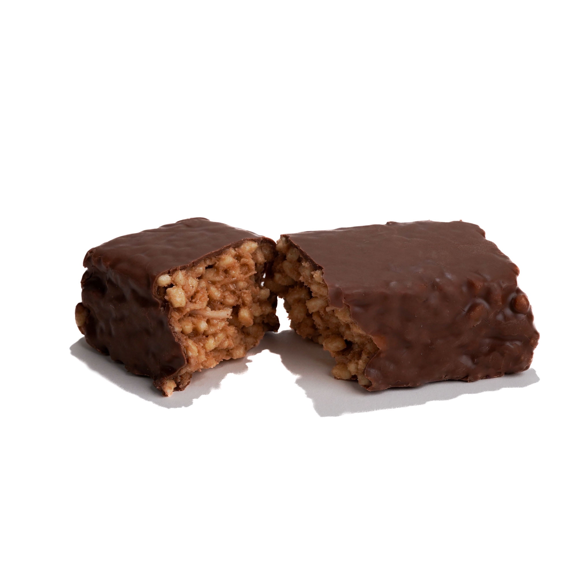 Battle Bars Dark Chocolate Espresso Marshmallow-Crisp Protein Bars, 12 Pack, 2.10oz, 16g Whey Protein, Gluten Free