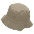 thumbnail image 3 of 305 Embroidered Bucket Hat - Natural OSFM, 3 of 5
