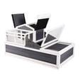 thumbnail image 3 of Tortoise Habitat Wooden Tortoise House Indoor/Outdoor 3-Room 44x25.6x24in, 3 of 8