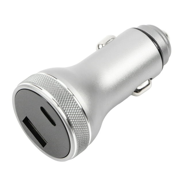 Cargador Rápido Para Coche, Adaptador De Carga Rápido Para Coche, Salida De Alta Energía Resistente Para Coche