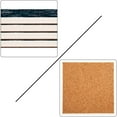 thumbnail image 4 of FMSHPON Merry Christmas Snowflake Set of 8 Coaster for Drinks, Absorbent Ceramic Stone Coasters Cup Mat with Cork Base for Home Kitchen Room Coffee Table Bar Decor, 4 of 4
