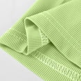 thumbnail image 5 of Annhoo Summer Knee Length Shorts for Girls Comfy Soft Elastic Waist Lounge Shorts Solid Color Homewear Toddler, 5 of 6