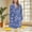 Dark Blue, variant on Gifts Robes Loungewear French Flannel Hooded Pajama Top Soft Plush Long Sleeve Hooded Lounge Top Warm Cozy Homewear Layering Sleep Top Comfortable Nightwear Relaxed Fit