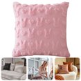 thumbnail image 4 of Patrón Conejo Decorative Show Almohada Faux Fur Pillow Case Fince Jacquard Pascua 45x45 Cm para Del, 4 of 8