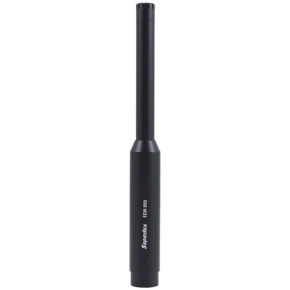Superlux ECM999 Measurement Microphone, Omnidirectional Condenser Mic - Precision for Room Calibration, Audio Testing & Sound Ana