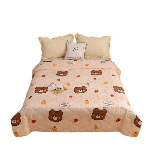 Summer Cooling Quilt,Cotton Quilt Washable Embroidery Embroidery Summer Quilt Cotton Quilt Best in Class