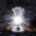 thumbnail image 5 of Vintage Camping Lantern USB Rechargeable,3.9x7inch Portable Outdoor Solar Tent Lights,Dimmable,Suitable for Camping, Hiking, Power Outages(Silver), 5 of 6