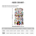 thumbnail image 4 of Rocae Mexican Bright Style for Men's Basketball Jersey Lightweight and Breathable Athletic Tank Top,Quick-Drying Sports Jersey X-Large, 4 of 9