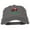 Grey, variant on Ho Ho Ho Santa Embroidered Unstructured Washed Cap - Black OSFM