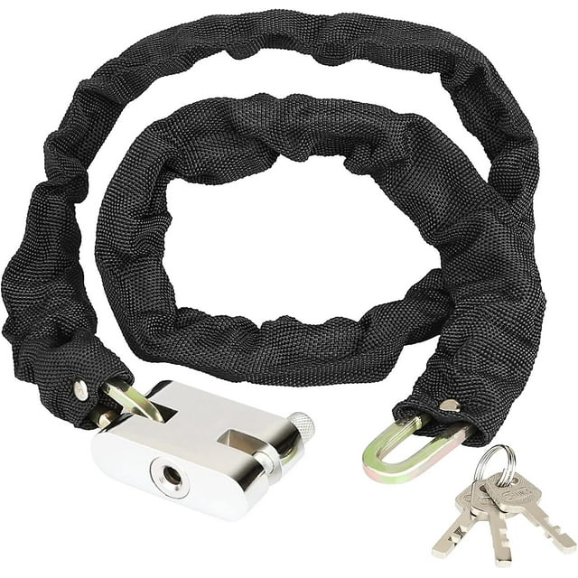 Candado antirrobo para cadena de bicicleta YONGSHENG 80 cm con 3 llaves