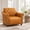 Brown, variant on 81" Chesterfield Faux Leather Sofa, Rolled Arm 3 Seater Couch, Button Tufted Back, Nailhead Trim, Individual Cushions, Solid Wood Legs for Living Room, Office, Apartment