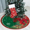 thumbnail image 6 of Cheapark 90cm Christmas Tree Skirt - Festive Tree Bottom Cover, Soft Fabric Decor Enhancing Xmas Tree Display & Holiday Ambiance, 6 of 6