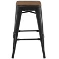 thumbnail image 4 of Modway Tabouret Promenade 26" en Métal Noir, 4 of 4