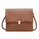 thumbnail image 1 of Sywqhk Bolso De Mensajero De Hombro De Color Puro Informal Bolso Diario De Pu Para Mujer (Marrón) Sywqhk Para estrenar, 1 of 9
