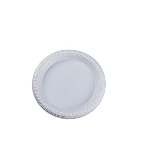 Disposable Plastic Circular Plates, Vegetable Plates, Barbecue Fruit Plates, Cake Plates 6 inches
