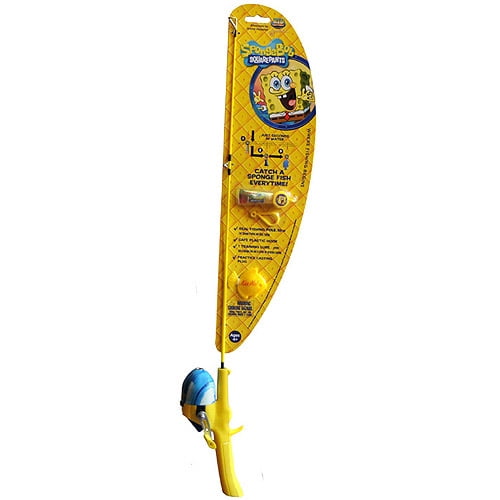 spongebob fishing pole