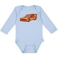 thumbnail image 3 of Inktastic Red Flames Race Car Boys or Girls Long Sleeve Baby Bodysuit, 3 of 5