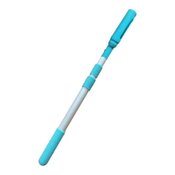 Poste telescópico de limpieza de piscina Strade Fareast Limited 113 cm color azul