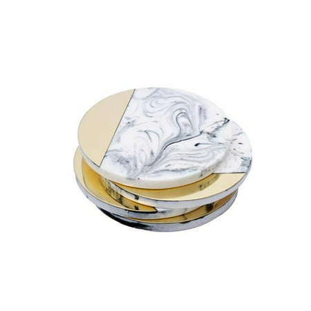 

Classic Touch MC1030 Marble Shaded Wine Coasters Set of 4