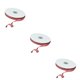 thumbnail image 5 of Inteprter Cinta de poliéster ampliamente para manualidades de bricolaje Cintas prácticas fáciles de usar y de moda para envolver regalos rojo Type1 NO1, 5 of 6