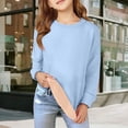 thumbnail image 6 of Mercatoo Fleece Sweatshirt for Teen Girls Winter Warm Sherp𝐚 Lined Cotton Crewneck Pullover Hoodies Unisex Casual Clothes, 6 of 7