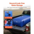 thumbnail image 4 of VEVOR Water Storage Bladder 264.2 Gallon Large Capacity Water Bag, Portable & Collapsible Soft Waters Container, Leakproof & Tear-Resistant PVC Emergency Waters Storage Tank for RV Truck & Outdoor Use, 4 of 9