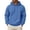 Blue #174, variant on Mens Oversized Hoodies Basic Fit Lightweight Fleece Hooded Sweatshirts Fall Running Athletic Pullover Tops