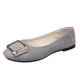 thumbnail image 1 of Mujeres Zapatos de Mochilas para el Trabajo Deslizamiento Plano con Hebilla Decorativa, Zapatos de Trabajo Informales Mujeres Dulces de Color Primavera de Tamaño Grande, 1 of 4
