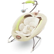Fisher-Price My Little Snugabunny Deluxe Bouncer, Plush Infant Seat