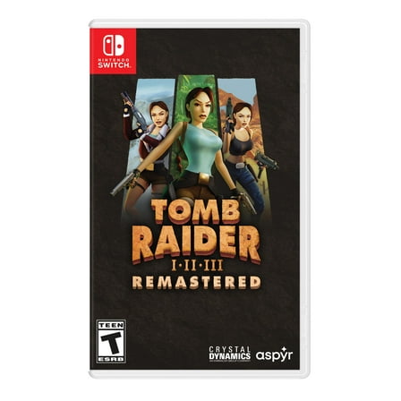 Tomb Raider I-III Remastered Starring Lara Croft,, Nintendo Switch