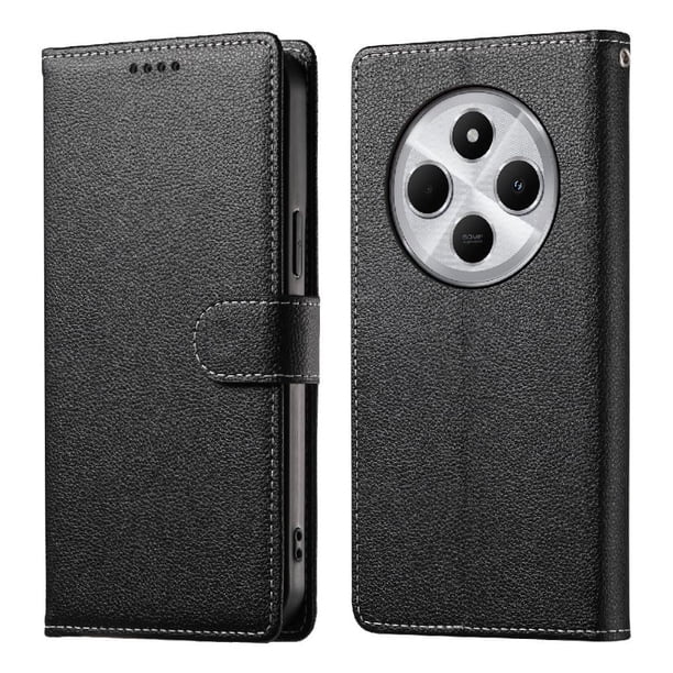 Funda para FOXDOCK Xiaomi Redmi A4 5G– Cuero Premium, 3 ranuras para tarjetas, Protección contra impactos