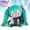 With a bow tie, variant on 32Cm Kawaii Hatsune Miku Plush Doll Anime New Bow Miku Preciality Plush Pillow Sofa Ornaments Room Decoration Birthday Present