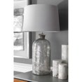 thumbnail image 3 of Watch Hill  25" Cotton Shade Clear Table Lamp, 3 of 4